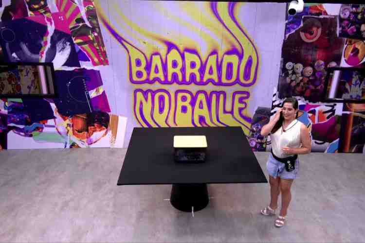 Danielle Hypólito foi Barrada no Baile no BBB25 (Reprodução/Globo)