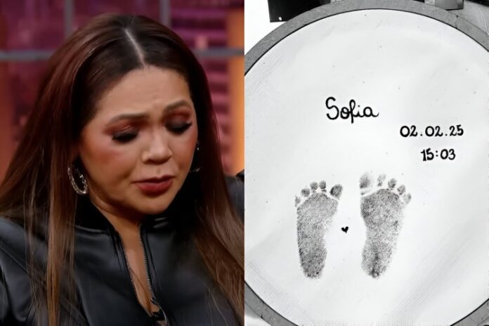 Darlin Ferrantry, mãe da cantora Lexa, usou as redes sociais para lamentar a morte da neta Sofia (Reprodução: SBT/Instagram)