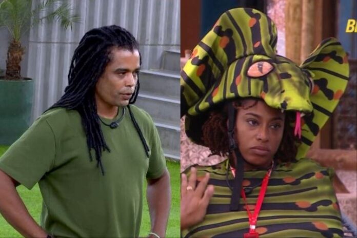 Diogo e Thamiris no BBB25