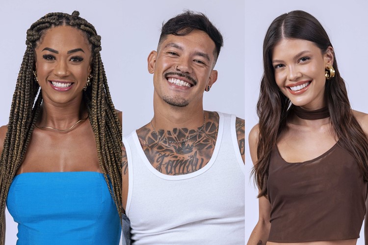 Enquete BBB25 - Aline, Gabriel ou Vitória