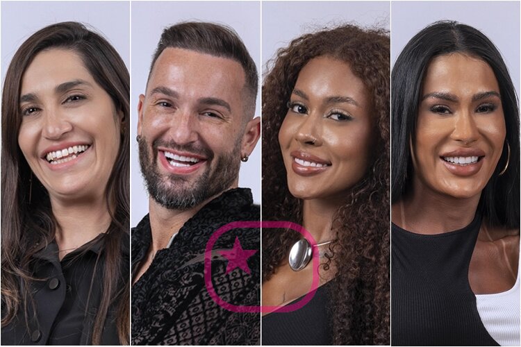 Enquete BBB25 - Dani, Diego, Giovanna ou Gracyanne