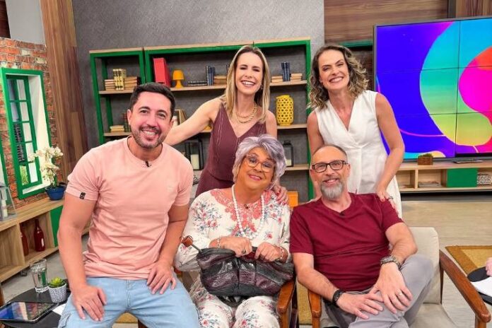 Equipe do programa Mulheres, da TV Gazeta