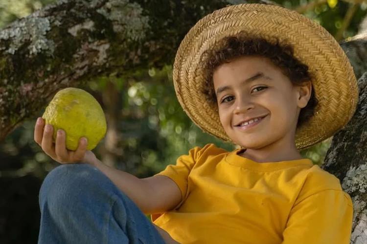 Isaac Amendoim no filme Chico Bento. (Foto: reprodução/Instagram)