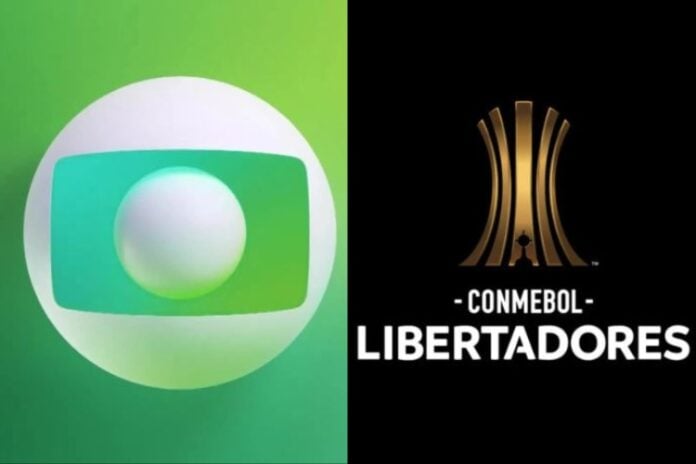 Logo da Globo e da Taça Libertadores