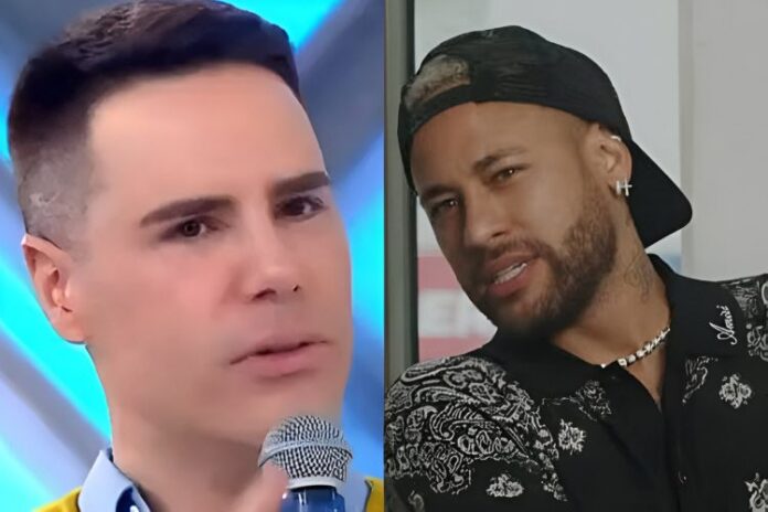 Luiz Bacci e Neymar (Reprodução: SBT/Instagram)