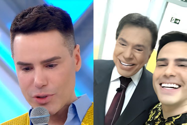 Luiz Bacci falando do Silvio Santos (Reprodução: SBT/Instagram)