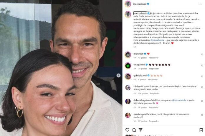 O post de Marcos Buaiz (Reprodução: Instagram)