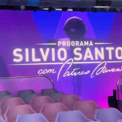 Novo logo do Programa Silvio Santos com Patrícia Abravanel (Reproução/X)