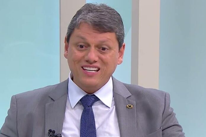 Tarcísio de Freitas. (Foto: reprodução/TV Brasil)