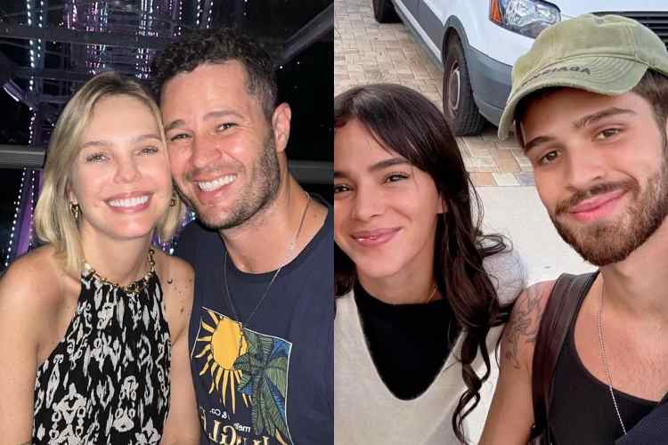 Thais, Pedro Leonardo, Bruna Marquezine e João Guilherme (Reprodução: Instagram)