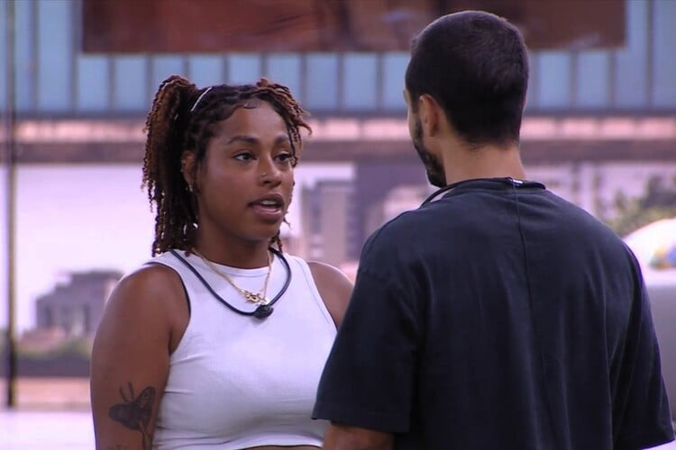 Thamiris desabafa com Mateus no BBB25