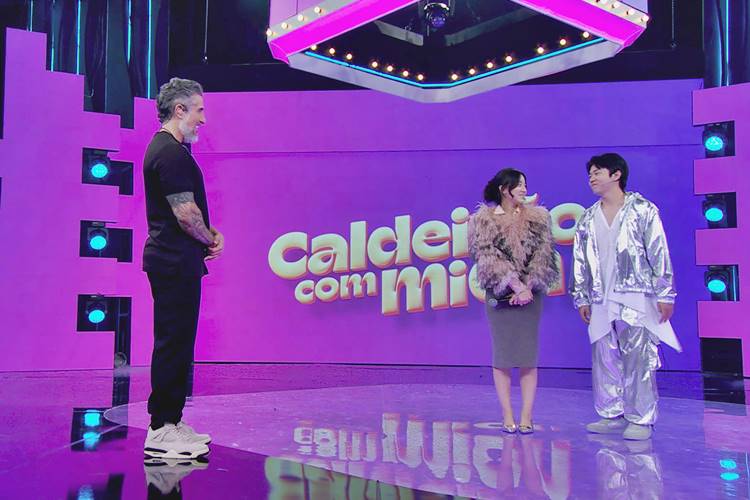 Volta Por Cima - Jin participa do Caldeirão com Mion