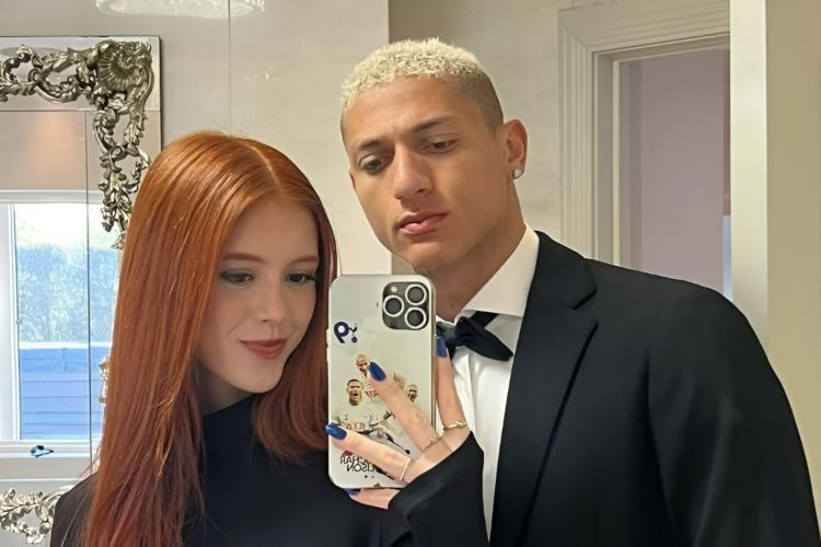 Amanda Araújo e Richarlison (Reprodução: Instagram)