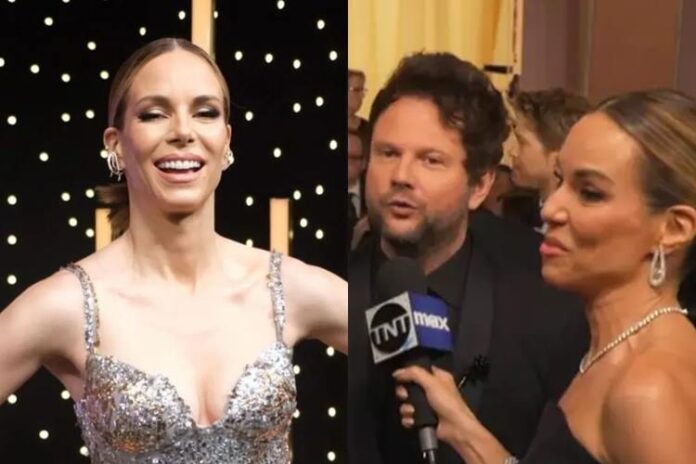 Ana Furtado no Oscar. (Foto: reprodução/Instagram/TNT)