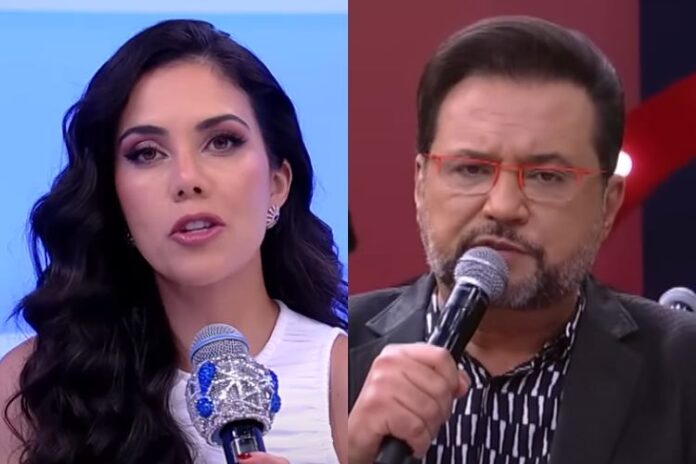 Daniela Albuquerque e Geraldo Luís (Reprodução: RedeTV!)