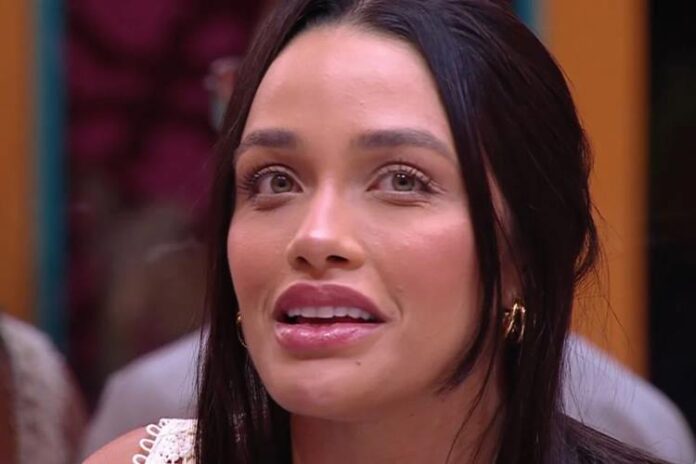 Eva no BBB25. (Foto: reprodução/BBB)