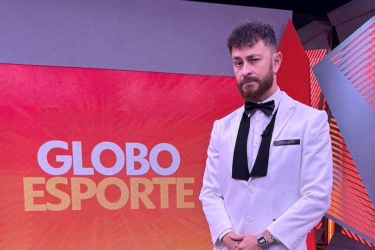 Fred Bruno comanda o Globo Esporte de SP - Foto: Instagram