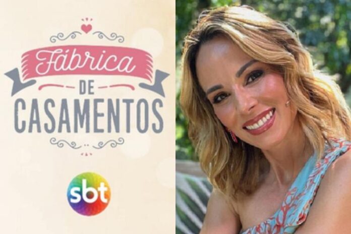 Logo Fábrica de Casamentos e Ana Furtado (Montagem/Área VIP/SBT/Instagram)