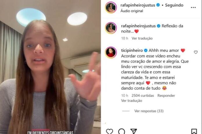 Post de Rafaella Justus (Reprodução: Instagram)