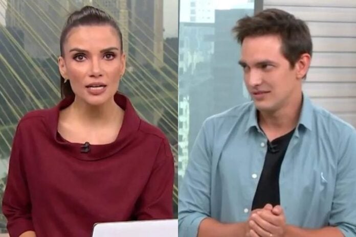 Sabina Simonato e Alessandro Jodar - Foto: TV Globo/Bom Dia SP