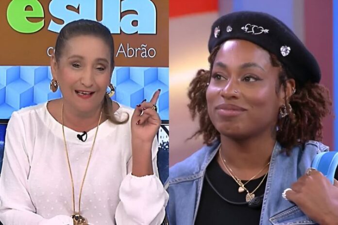 Sonia Abrão e Thamiris (Reprodução: RedeTV/TV Globo)