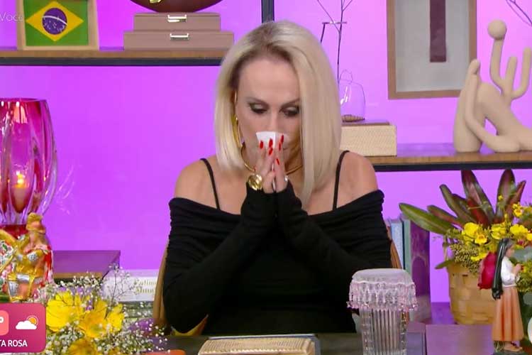 Ana Maria Braga inicia o ‘Mais Você’ em lágrimas ao enviar recado para pessoa especial
