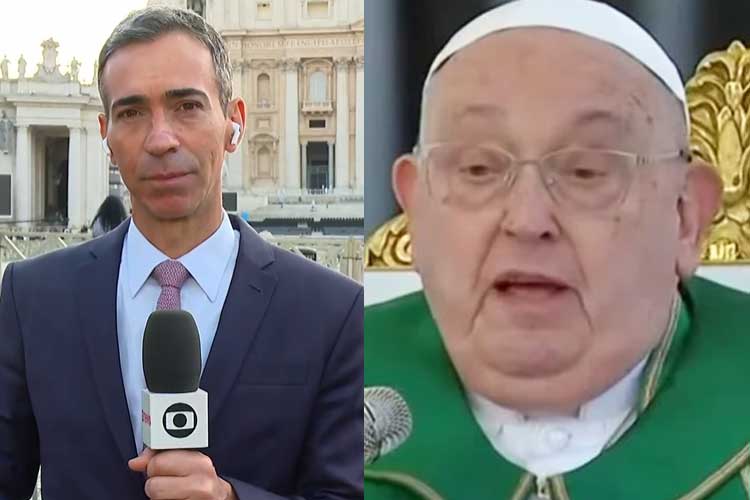 César Tralli impressiona ao revelar quantas pessoas deram o último adeus ao Papa Francisco em velório