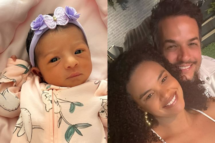 Kyara, filha de Lucy Ramos e Thiago Luciano (Reprodução: Instagram)