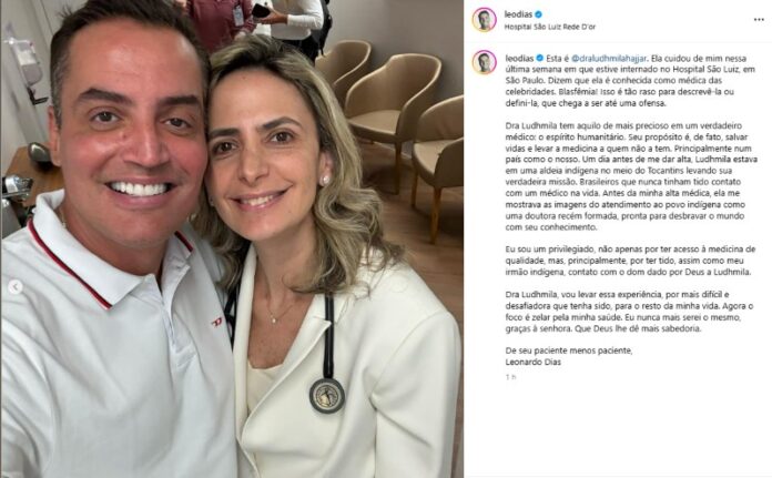 Post do Léo Dias (Reprodução: Instagram)