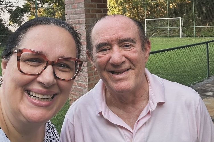 Lilian e Renato Aragão - Foto: Instagram