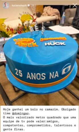 Post do Luciano Huck (Reprodução: Instagram)