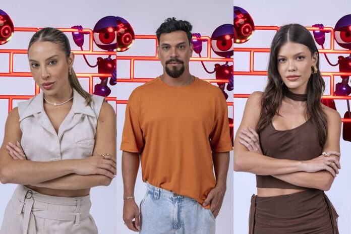 Paredão BBB - Renata - Vinicius - Vitória