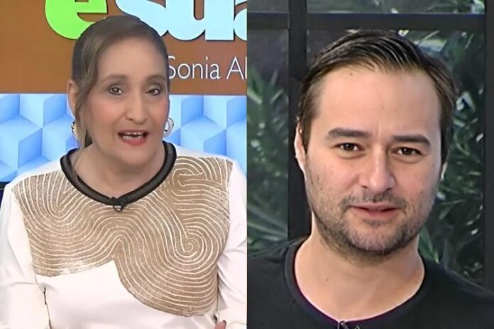 Sonia Abrão e Alessandro Lo Bianco (Reprodução: RedeTV)