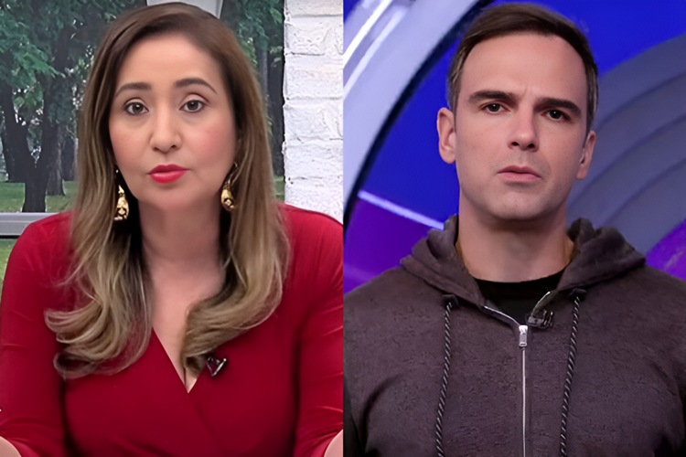 Sonia Abrão e Tadeu Schmidt - Foto: RedeTV!/Globo